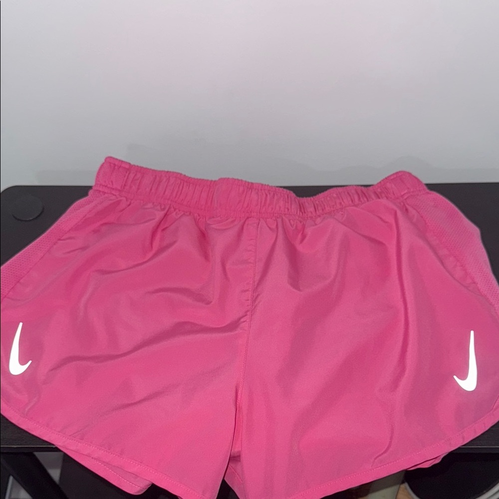 Nike Pink Athletic Shorts Lightweight Breathable